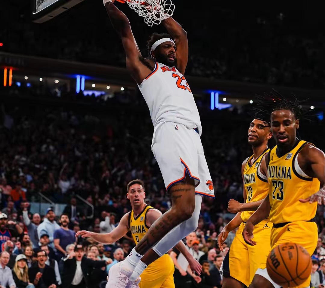 尼克斯主场迎战步行者,双方争胜几次